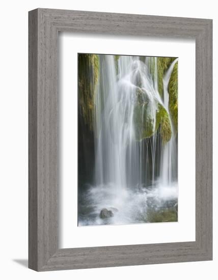 Galovacki Buk Waterfalls, Upper Lakes, Plitvice Lakes Np Croatia, October 2008-Biancarelli-Framed Photographic Print