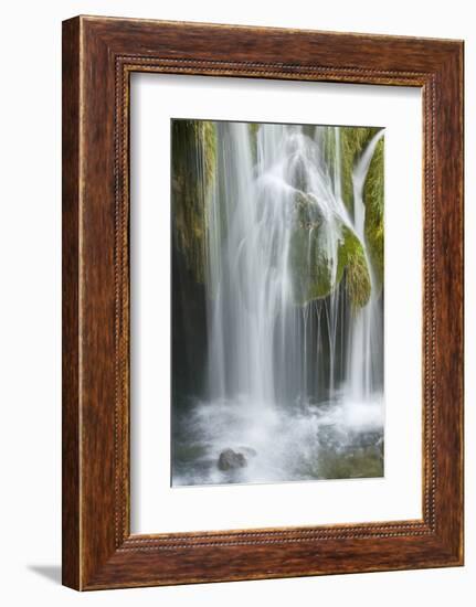 Galovacki Buk Waterfalls, Upper Lakes, Plitvice Lakes Np Croatia, October 2008-Biancarelli-Framed Photographic Print