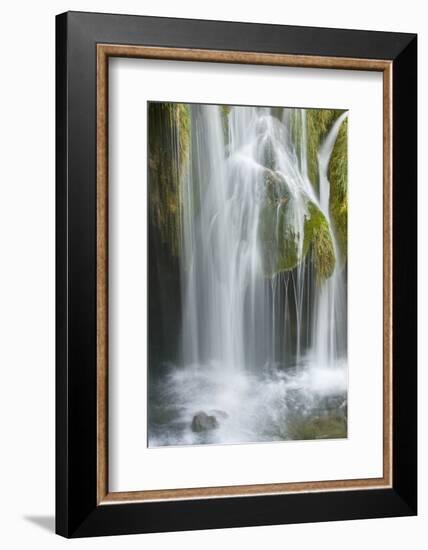 Galovacki Buk Waterfalls, Upper Lakes, Plitvice Lakes Np Croatia, October 2008-Biancarelli-Framed Photographic Print