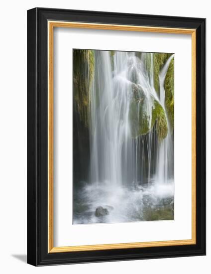 Galovacki Buk Waterfalls, Upper Lakes, Plitvice Lakes Np Croatia, October 2008-Biancarelli-Framed Photographic Print