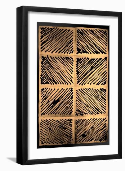 Galvanize in Gold I-Vanna Lam-Framed Art Print