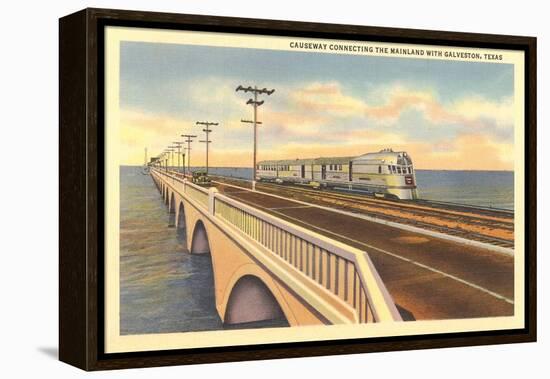 Galveston Causeway-null-Framed Stretched Canvas