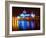 Galway Cathedral Lit Up Blue-rihardzz-Framed Photographic Print