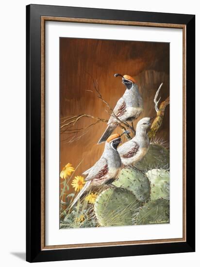 Gambels Gathered-Trevor V. Swanson-Framed Giclee Print