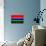 Gambia Flag Design with Wood Patterning - Flags of the World Series-Philippe Hugonnard-Art Print displayed on a wall