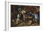 Gamblers Quarrelling, about 1664/65-Jan Havicksz. Steen-Framed Giclee Print