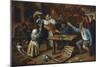 Gamblers Quarrelling, about 1664/65-Jan Havicksz. Steen-Mounted Giclee Print