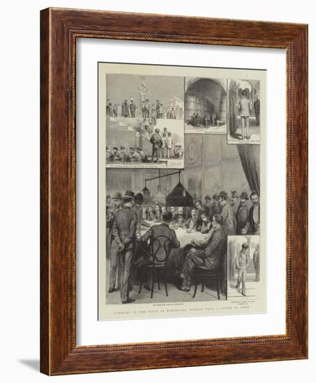 Gambling in the South of Europe, Mr Wildair Tries a System at Cadiz-null-Framed Giclee Print