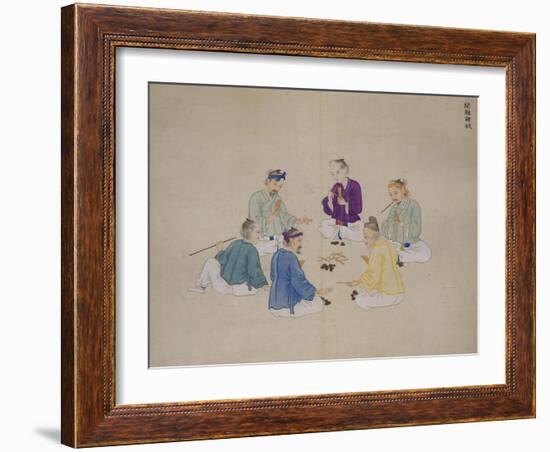 Gambling-Kim Junkeun-Framed Giclee Print