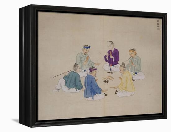 Gambling-Kim Junkeun-Framed Premier Image Canvas