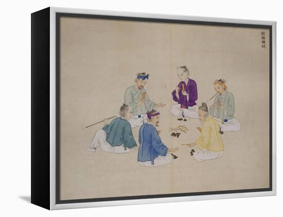 Gambling-Kim Junkeun-Framed Premier Image Canvas