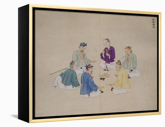 Gambling-Kim Junkeun-Framed Premier Image Canvas