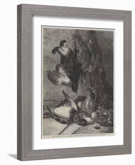 Game and Fruit-William Duffield-Framed Giclee Print