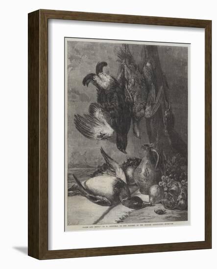 Game and Fruit-William Duffield-Framed Giclee Print