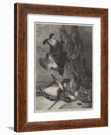 Game and Fruit-William Duffield-Framed Giclee Print