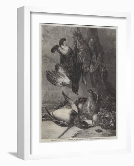 Game and Fruit-William Duffield-Framed Giclee Print