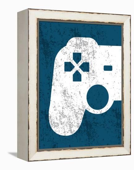 Game Control 1-Kimberly Allen-Framed Stretched Canvas