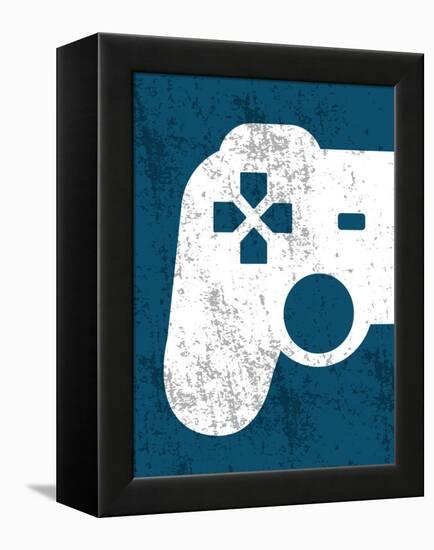 Game Control 1-Kimberly Allen-Framed Stretched Canvas