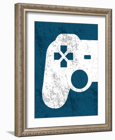 Game Control 1-Kimberly Allen-Framed Art Print