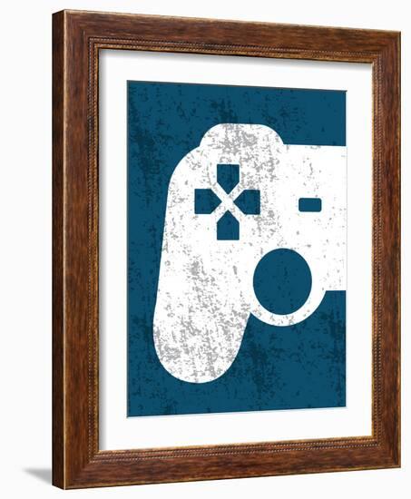 Game Control 1-Kimberly Allen-Framed Art Print