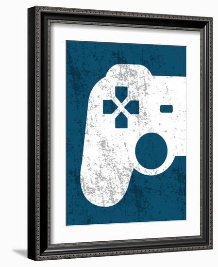 Game Control 1-Kimberly Allen-Framed Art Print