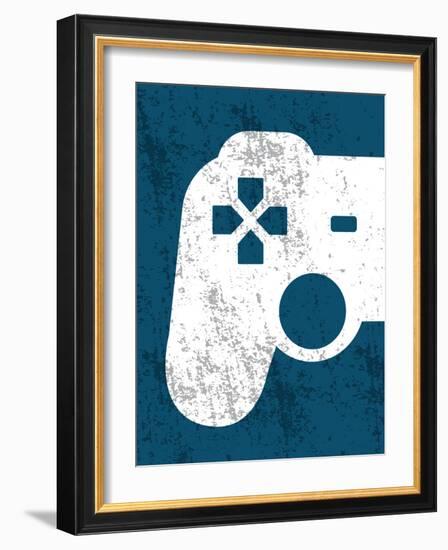 Game Control 1-Kimberly Allen-Framed Art Print