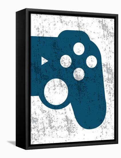 Game Control 2-Kimberly Allen-Framed Stretched Canvas