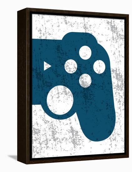 Game Control 2-Kimberly Allen-Framed Stretched Canvas