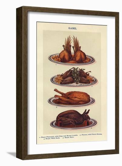 Game, Isabella Beeton, UK-null-Framed Giclee Print