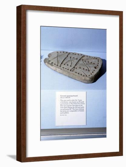 Game of 58 Holes, Gaming board, 1000 BC-Unknown-Framed Giclee Print