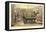 Game of Billiards, 1827-null-Framed Premier Image Canvas