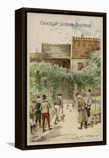 Game of Boules-null-Framed Premier Image Canvas
