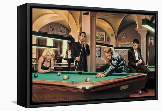 Game of Fate-Chris Consani-Framed Stretched Canvas