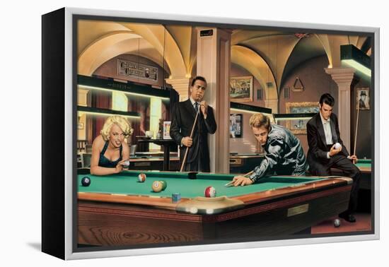 Game of Fate-Chris Consani-Framed Stretched Canvas