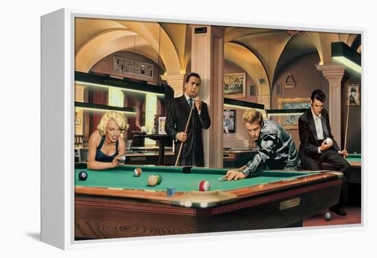 Game of Fate-Chris Consani-Framed Stretched Canvas