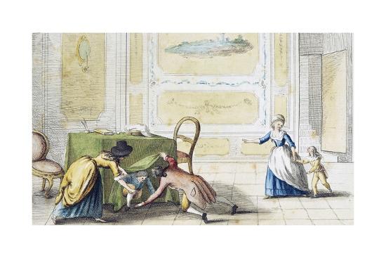 Game Of Hide And Seek By A Bicci Colour Italy 18th Century Giclee Print Art Com Game Of Hide And Seek By A Bicci Colour Italy 18th Century Giclee Print Art Com