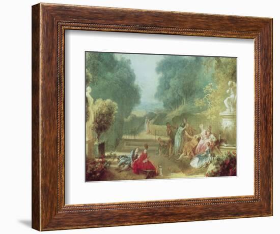 Game of Hot Cockles-Jean-Honoré Fragonard-Framed Giclee Print