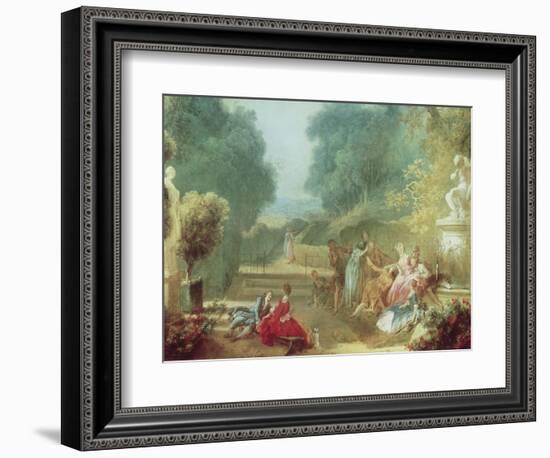 Game of Hot Cockles-Jean-Honoré Fragonard-Framed Giclee Print