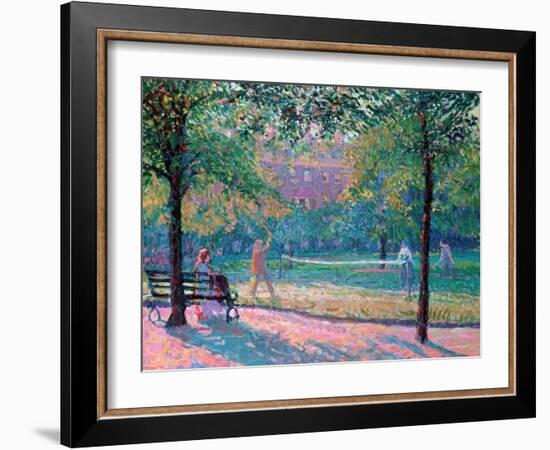 Game of Tennis-Spencer Frederick Gore-Framed Giclee Print