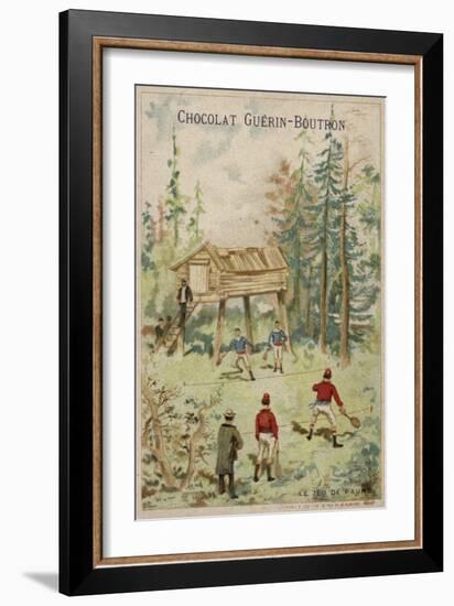 Game of Tennis-null-Framed Giclee Print