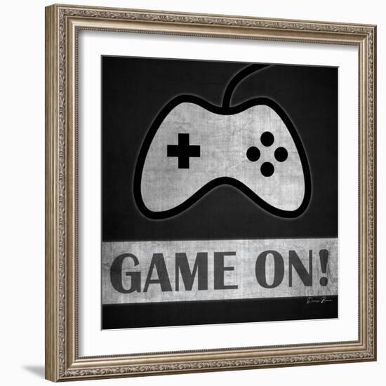 Game on 2 Monochromatic-Denise Brown-Framed Premium Giclee Print