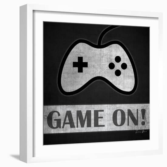 Game on 2 Monochromatic-Denise Brown-Framed Premium Giclee Print