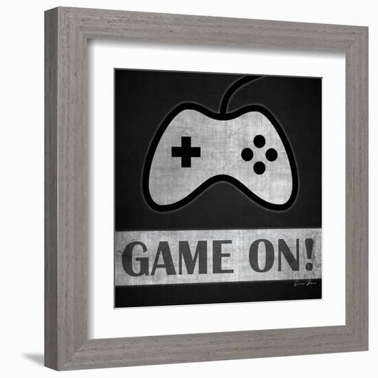 Game on 2 Monochromatic-Denise Brown-Framed Art Print