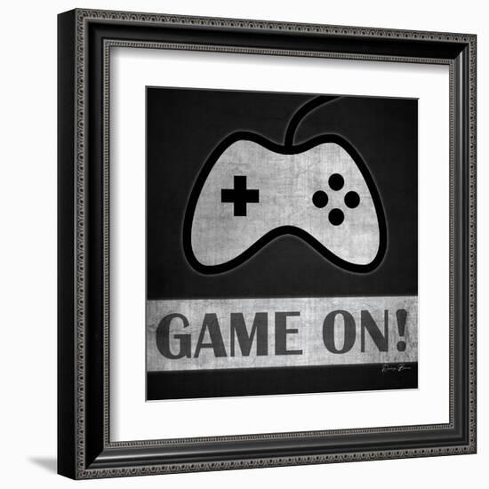 Game on 2 Monochromatic-Denise Brown-Framed Art Print