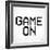 Game On 3 BW-Kimberly Allen-Framed Premium Giclee Print