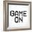 Game On 3 BW-Kimberly Allen-Framed Art Print