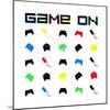 Game On Controls-Milli Villa-Mounted Art Print