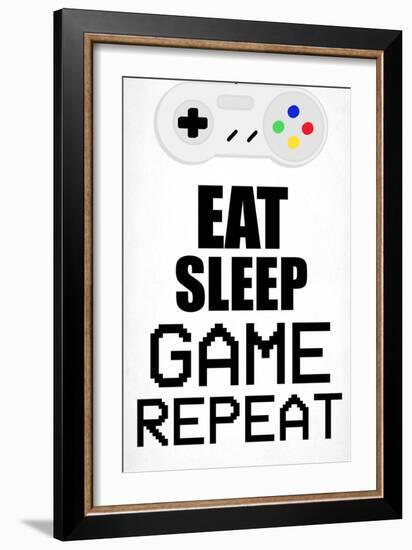 Game On Repeat-Kimberly Allen-Framed Art Print