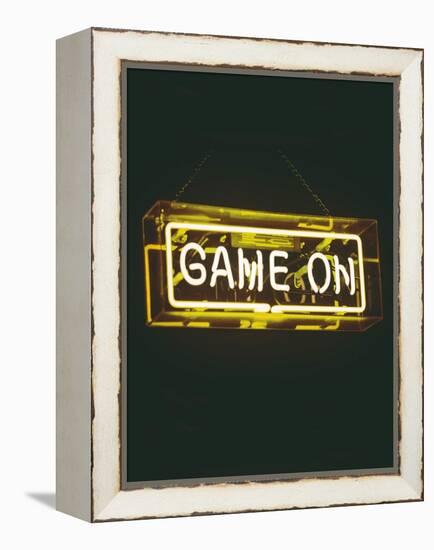 Game On-Leah Straatsma-Framed Stretched Canvas