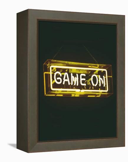 Game On-Leah Straatsma-Framed Stretched Canvas